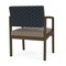 Lesro Lenox Steel Wide Guest Chair Metal Frame, Bronze, RS Night Sky Back, MD Farro Seat LS1201 - alternate 3